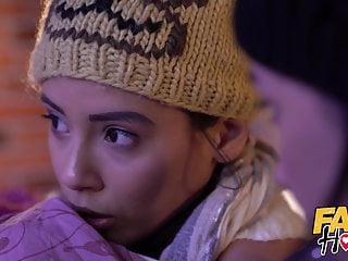 Fake fahrschule - dicker Arsch und schlanke Brünette