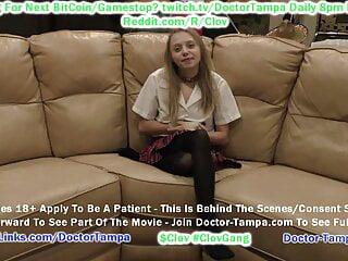 Sportliche Brünette Ava Addams in den Mund gespritzt