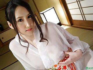 Luxus Geisha Angelia Mizuki kümmert sich um alles was ihren Gast betrifft