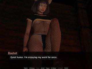 Nutzloses Luder wird von zwei Schwänzen dominiert